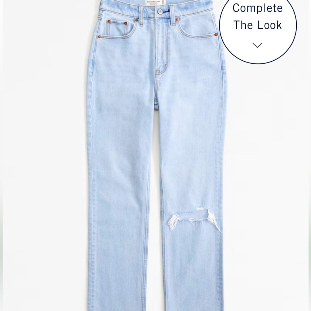 Curve Love Ultra High Rise Ankle Straight Jean